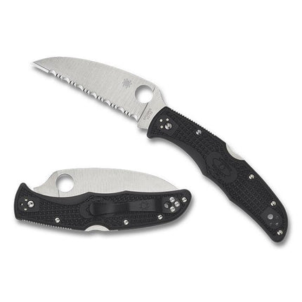 Endura® 4 FRN Black Wharncliffe by Spyderco