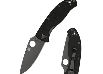 Spyderco Tenacious with Black Blade Folding Knife by Spyderco