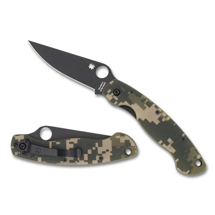 Military™ Model G-10 Camo / Black Blade by Spyderco