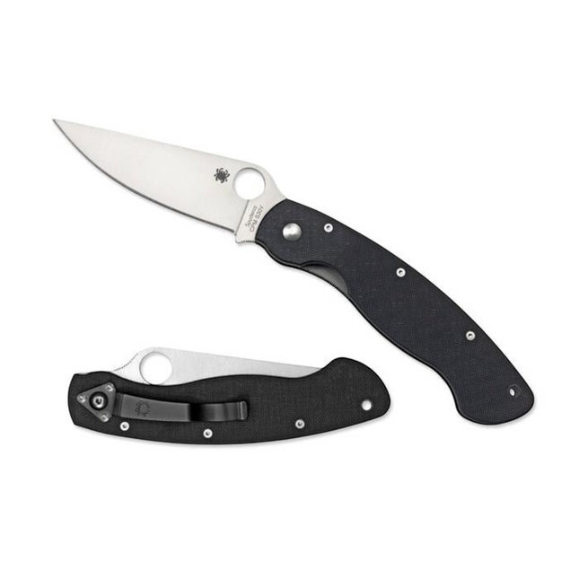 Military™ Model G-10 Black by Spyderco