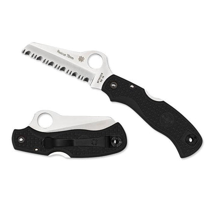 Rescue 79mm™ FRN Black by Spyderco