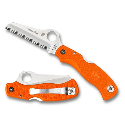 Rescue 79mm™ FRN Orange by Spyderco