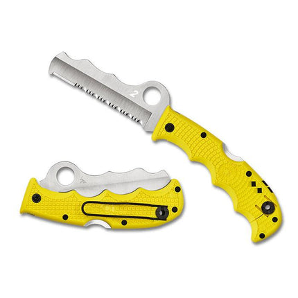 Assist™ Salt® FRN Yellow by Spyderco