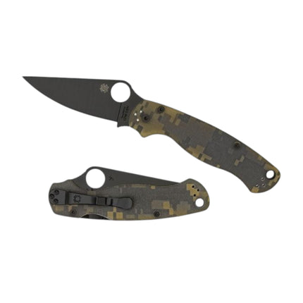 Para Military® 2 G-10 Camo/Black Blade by Spyderco