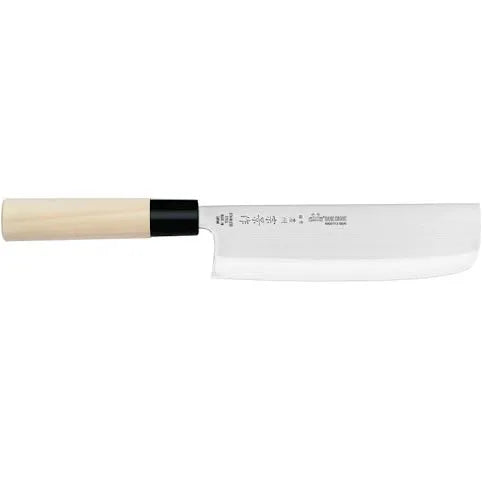 Due Cigni Nakiri Knife Maple Wood Handle - DCIHH05