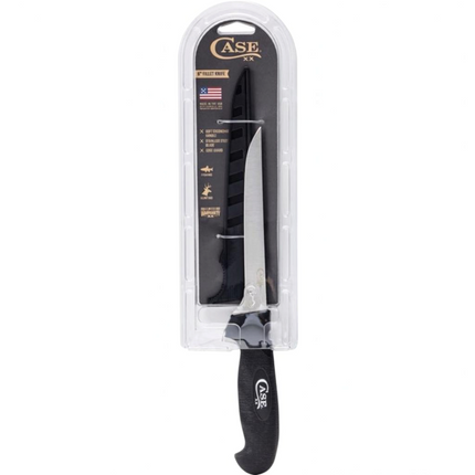 Case 6" Fish Fillet Knife – Tru-Sharp Steel, Black Handle by Case