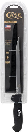 Case 8" Fish Fillet Knife – Tru-Sharp Steel, Black Handle by Case