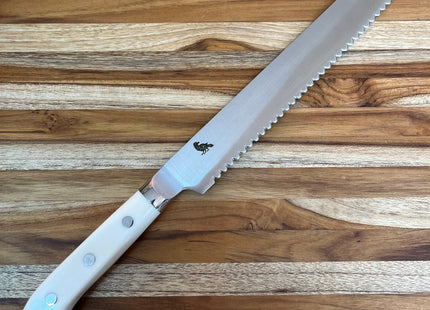 Perfect Edge Cutlery Shiro Hane 9" Bread Knife by PERFECT EDGE SHARPENING SYSTEMS INC.