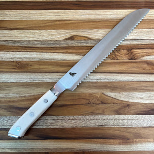 Perfect Edge Cutlery Shiro Hane 9" Bread Knife by PERFECT EDGE SHARPENING SYSTEMS INC.