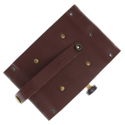 CRKT Hex Bit Driver Leather Tool Roll by CRKT