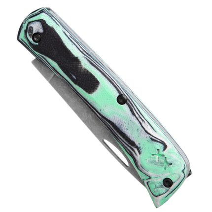 Case Sod Buster Jr. Seafoam Green G-10 Pocket Knife