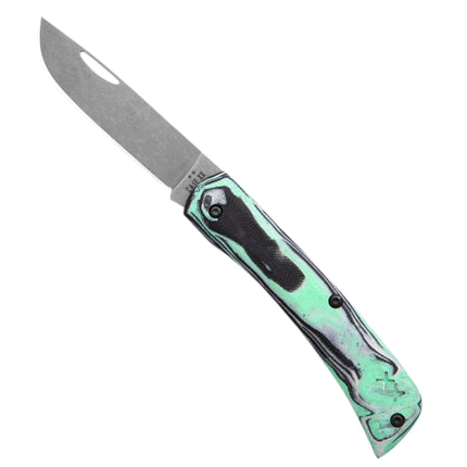 Case Sod Buster Jr. Seafoam Green G-10 Pocket Knife