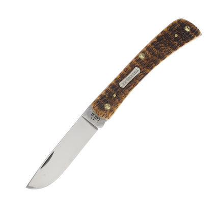 Case XX Burnt Amber Bone Rogers Jigged Bone Sod Buster Jr Folding Knife CA51394 by Case®