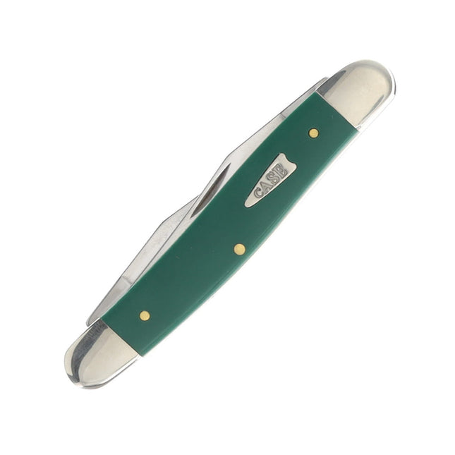 Case XX Spruce Green Smooth Synthetic Muskrat Folding Knife CA64533 by Case®