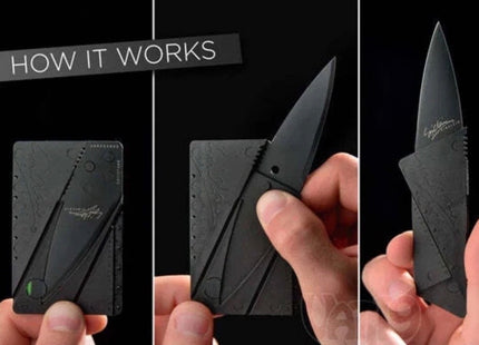 Ian Sinclair CardSharp Credit Card Folding tool by Razor Sharp AZ