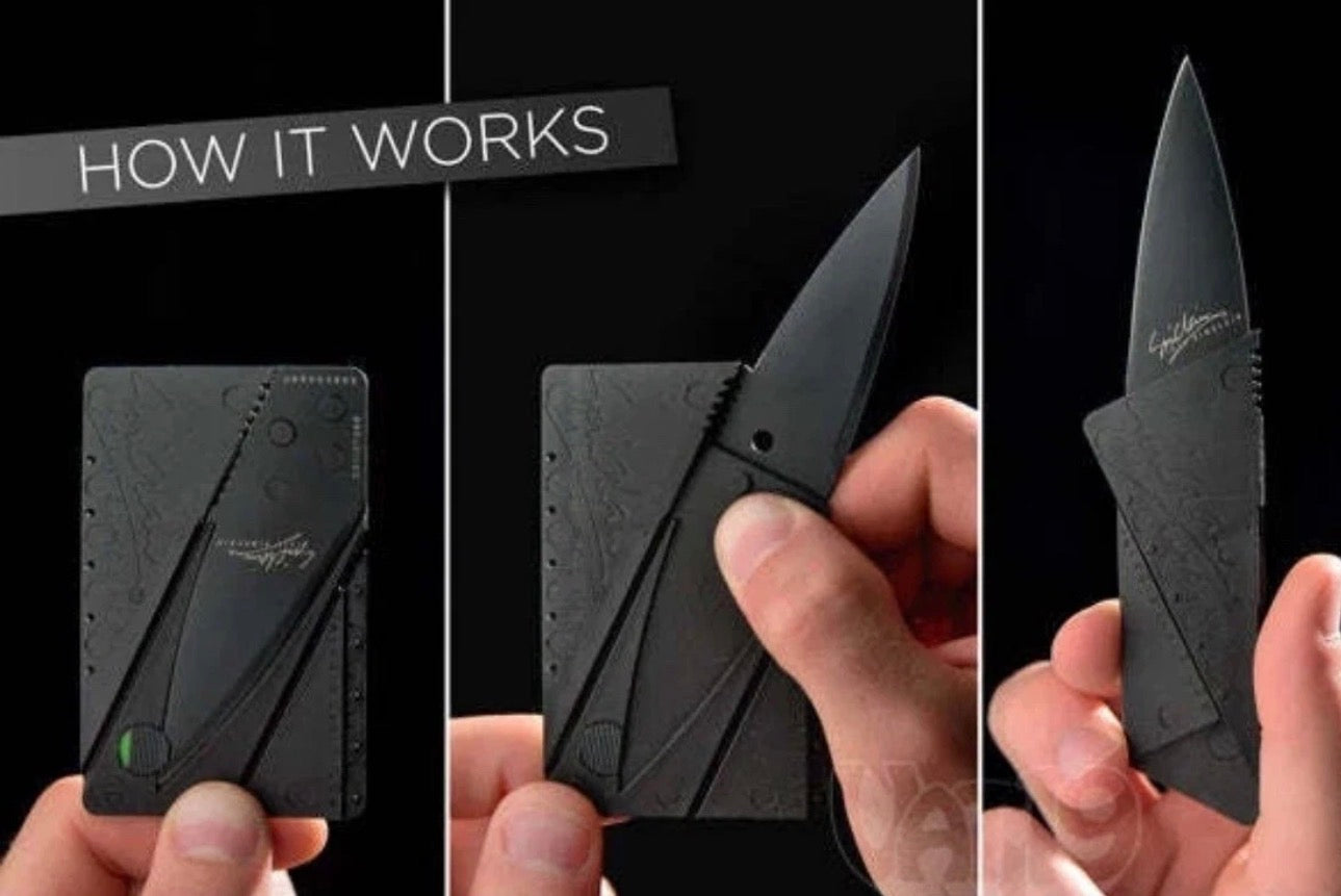 Ian Sinclair CardSharp Credit Card Folding tool