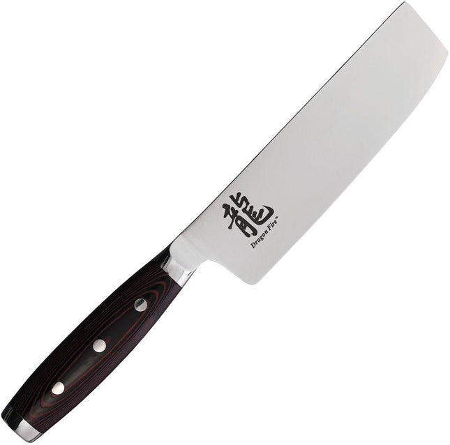 Perfect Edge Cutlery Dragon Fire 180mm (7") Nakiri by PEC