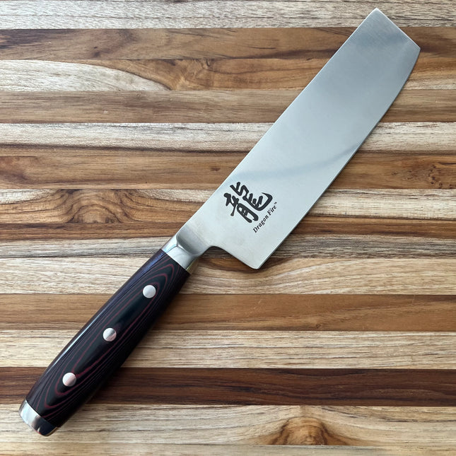 Perfect Edge Cutlery Dragon Fire 180mm (7") Nakiri by PEC