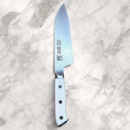 Perfect Edge Shiro Hane 6" Santoku