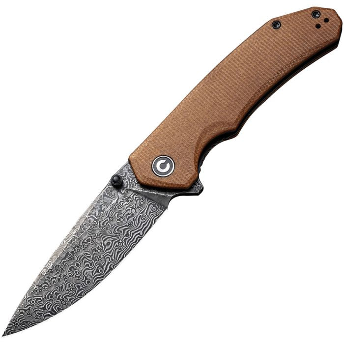 Civivi Brazen Damascus | Sleek Design & Durable Blade