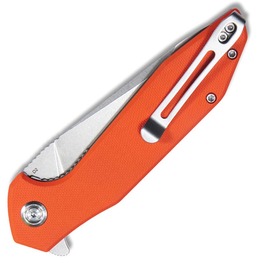 Kubey Nova Orange Knife | Bold Design & High-Performance