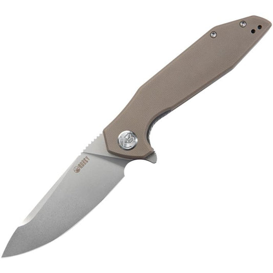 Kubey Nova Tan Knife | Reliable & Stylish Design