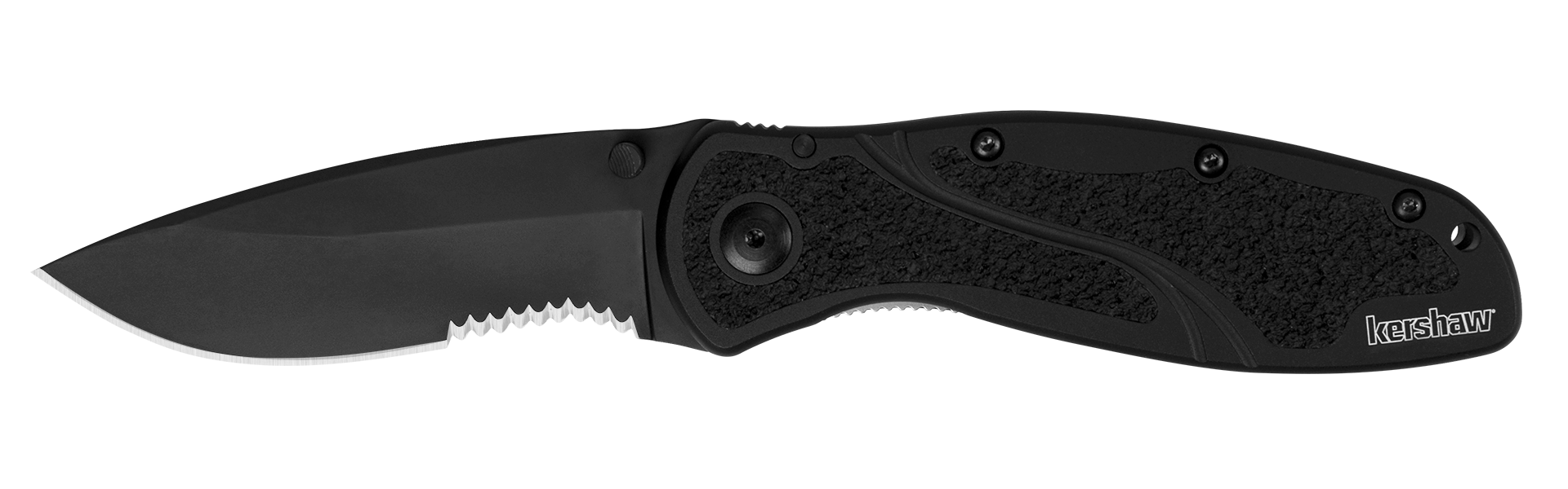 Kershaw Blur Serrated Pocket Knife | Versatile & Durable