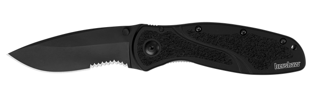 Kershaw Blur Serrated Pocket Knife by Kershaw