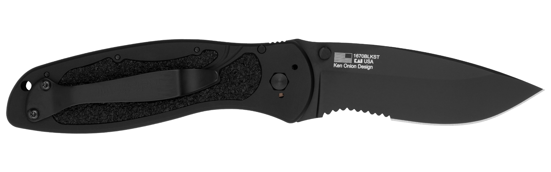 Kershaw Blur Serrated Pocket Knife | Versatile & Durable