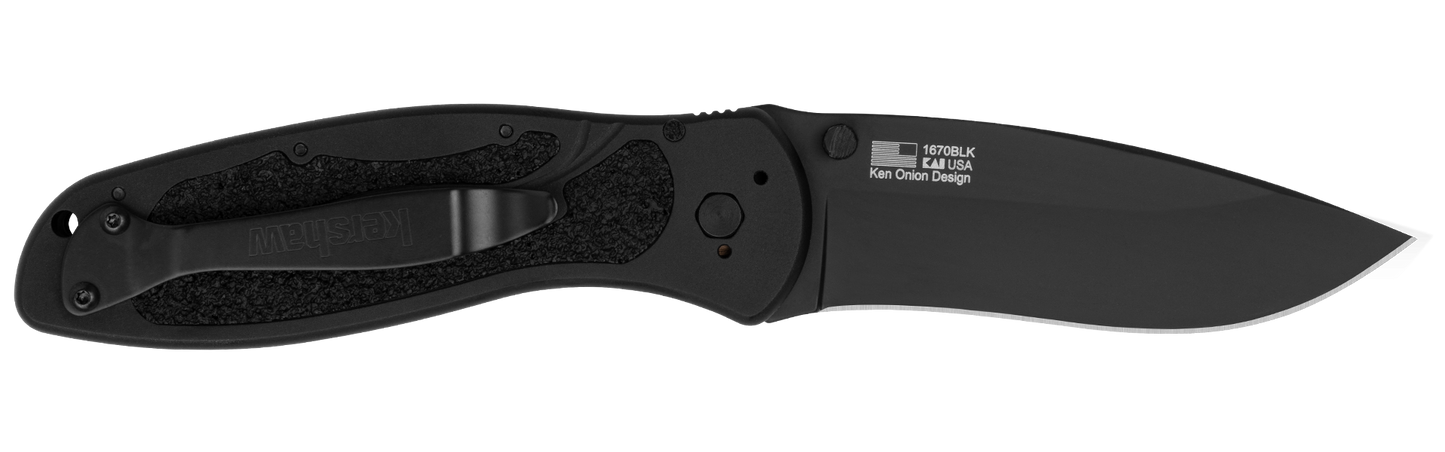 Kershaw Blur | Dark DLC Coated Blade & Versatile Design