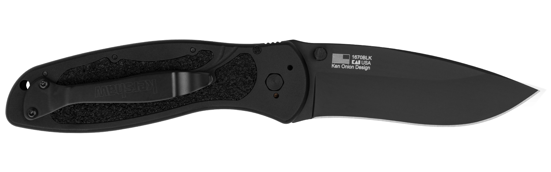 Kershaw Blur | Dark DLC Coated Blade & Versatile Design