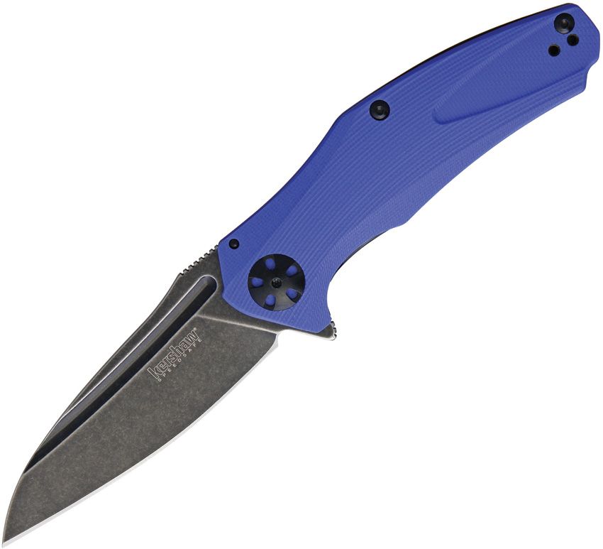 Kershaw Natrix Framelock A/O | BlackWash Blade & Blue G10 Handle