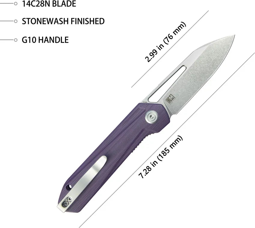 Kubey Royal Linerlock Purple