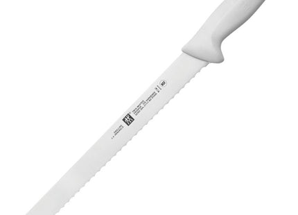ZWILLING TWIN Master 11.5-inch Slicer Knife White - serrated by Henckels-Zwilling
