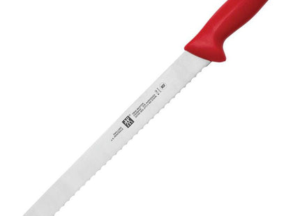ZWILLING TWIN Master 11.5-inch Slicer Knife Red - serrated by Henckels-Zwilling