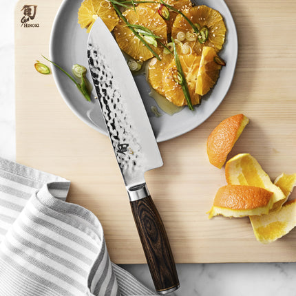Shun Premier Santoku 7” by Razor Sharp AZ