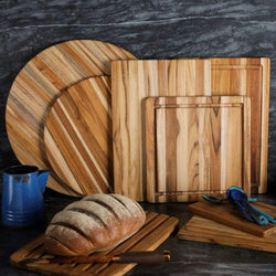 TeakHaus Scandi 16 x 11 Inch Rectangular End Grain