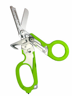 LEATHERMAN, Raptor Rescue, 6-in-1 Heavy-Duty Emergency/Trauma Shears, Made in the USA, Utility Holster Included