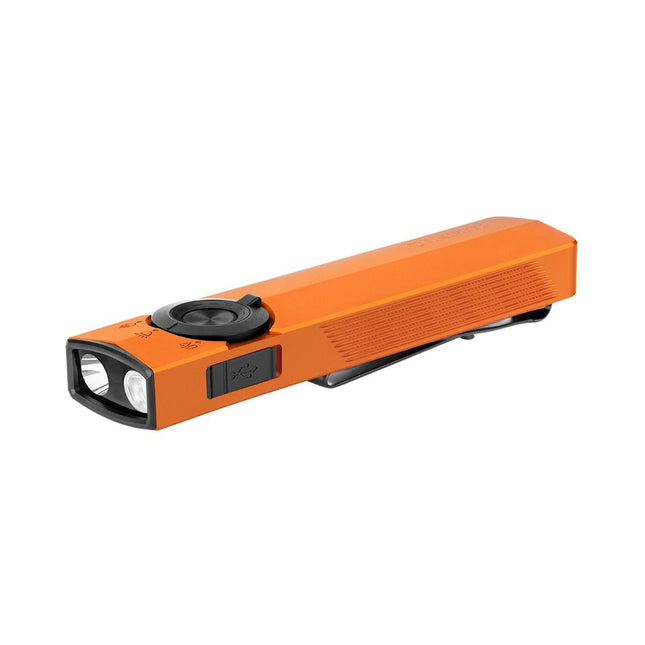 OLIGHT ArkPro 3R USB-C Pocket Flashlight, Orange