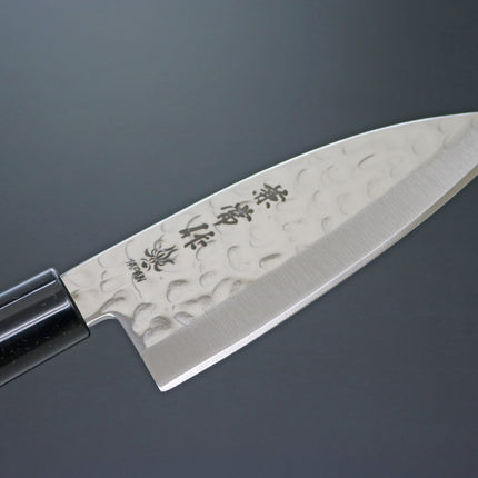 KC 950 Series KO Deba Knife 105mm Tsuchime Finish High Carbon Stainless Steel By Daido by Kanetsune