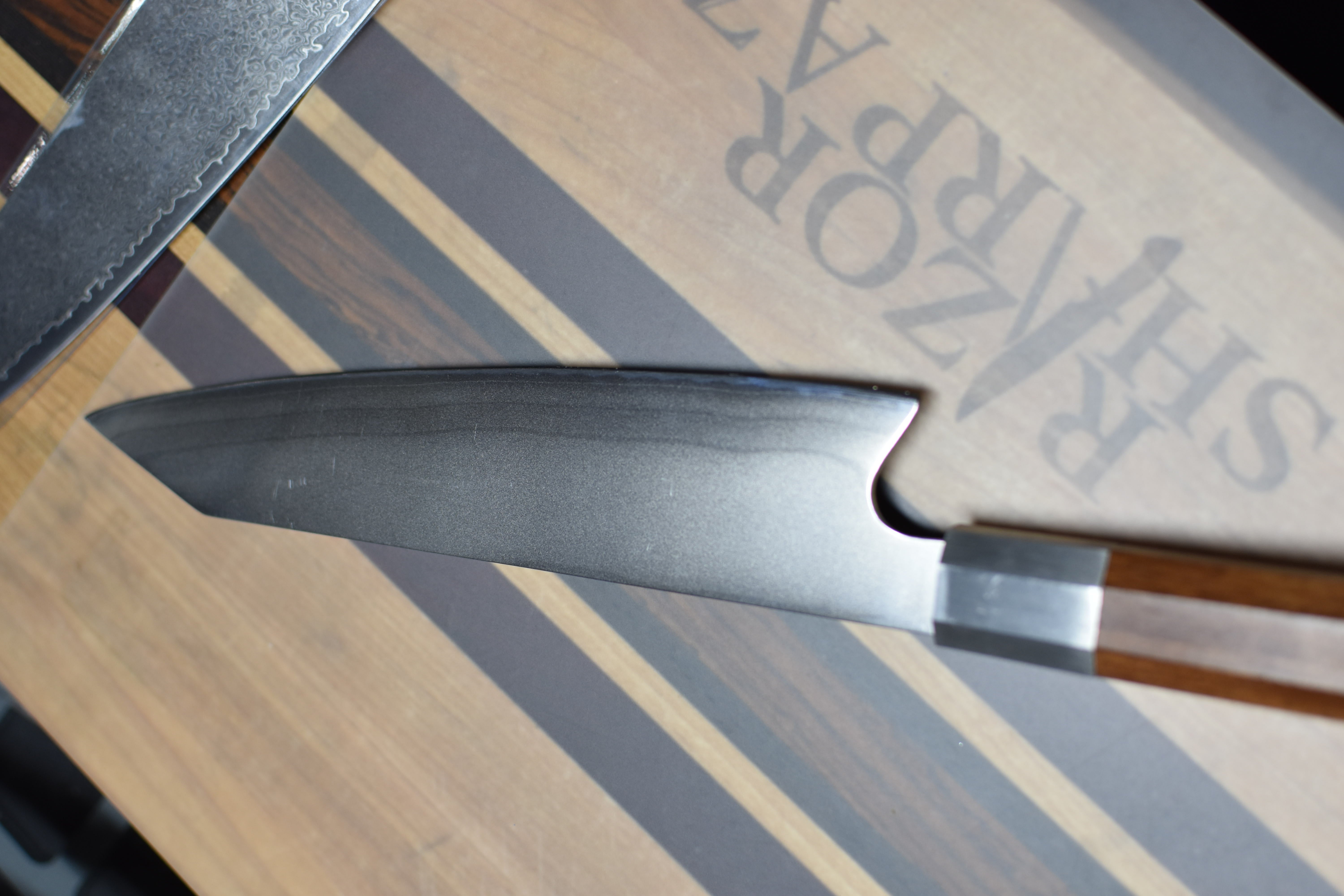 8.5 “ Custom Reverse Tanto San Mai