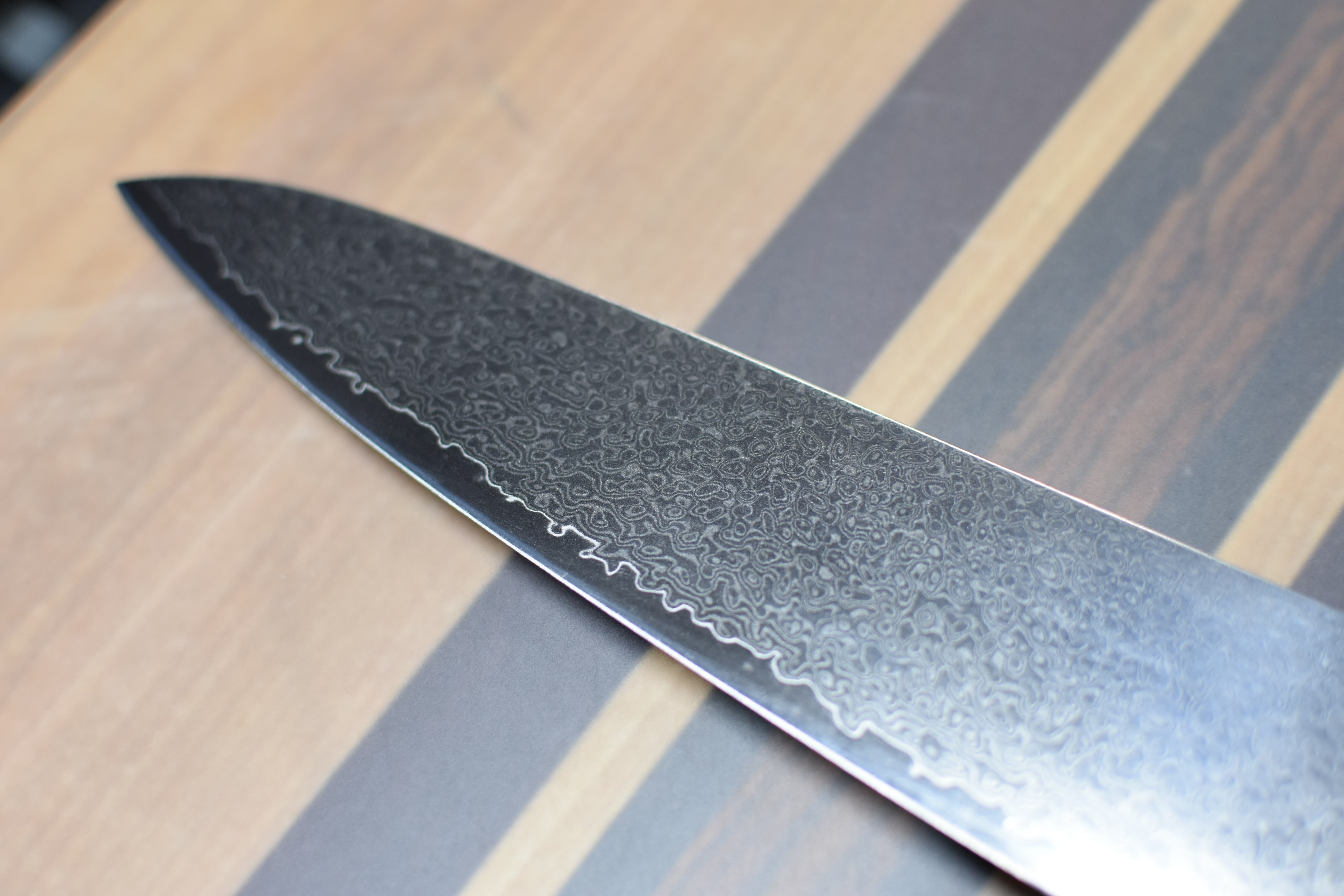 8.0 “ Custom VG-10 Damascus Chef Knife