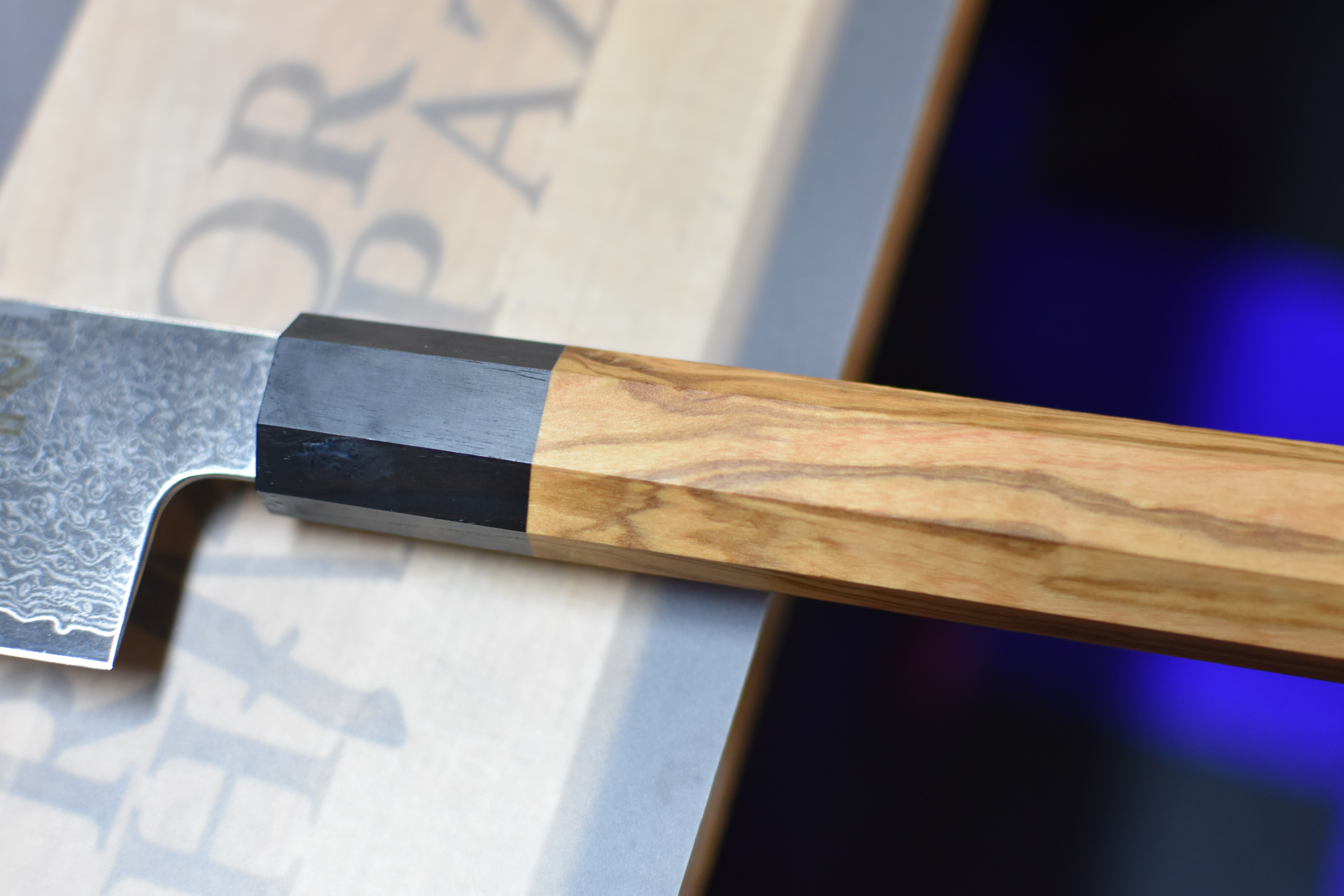 8.0 “ Custom VG-10 Damascus Chef Knife