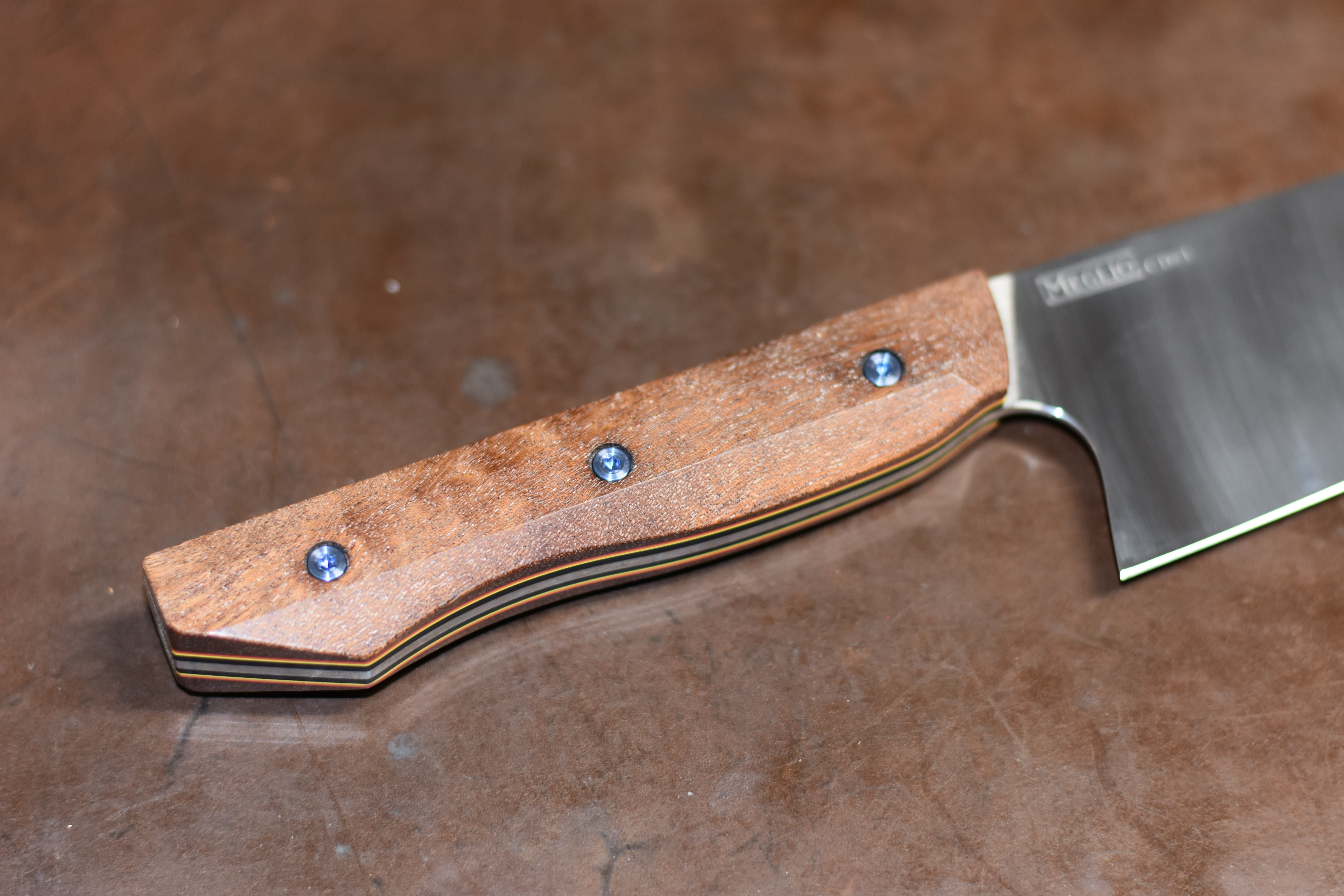 Meglio Semi Custom 8 inch Kiritsuke cd#1 Birch