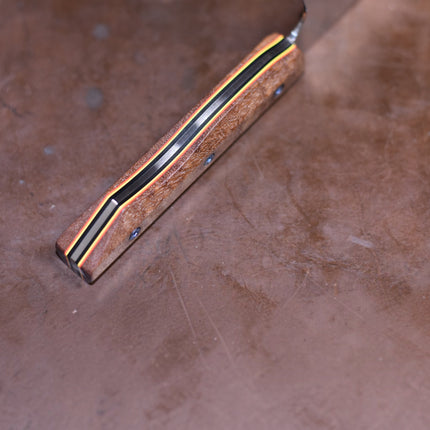 Meglio Semi Custom 8 inch Kiritsuke cd#1 Birch by Meglio Knives