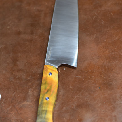 Meglio Semi-Custom 8 inch Kiritsuke cd#1 - Birch by Meglio Knives