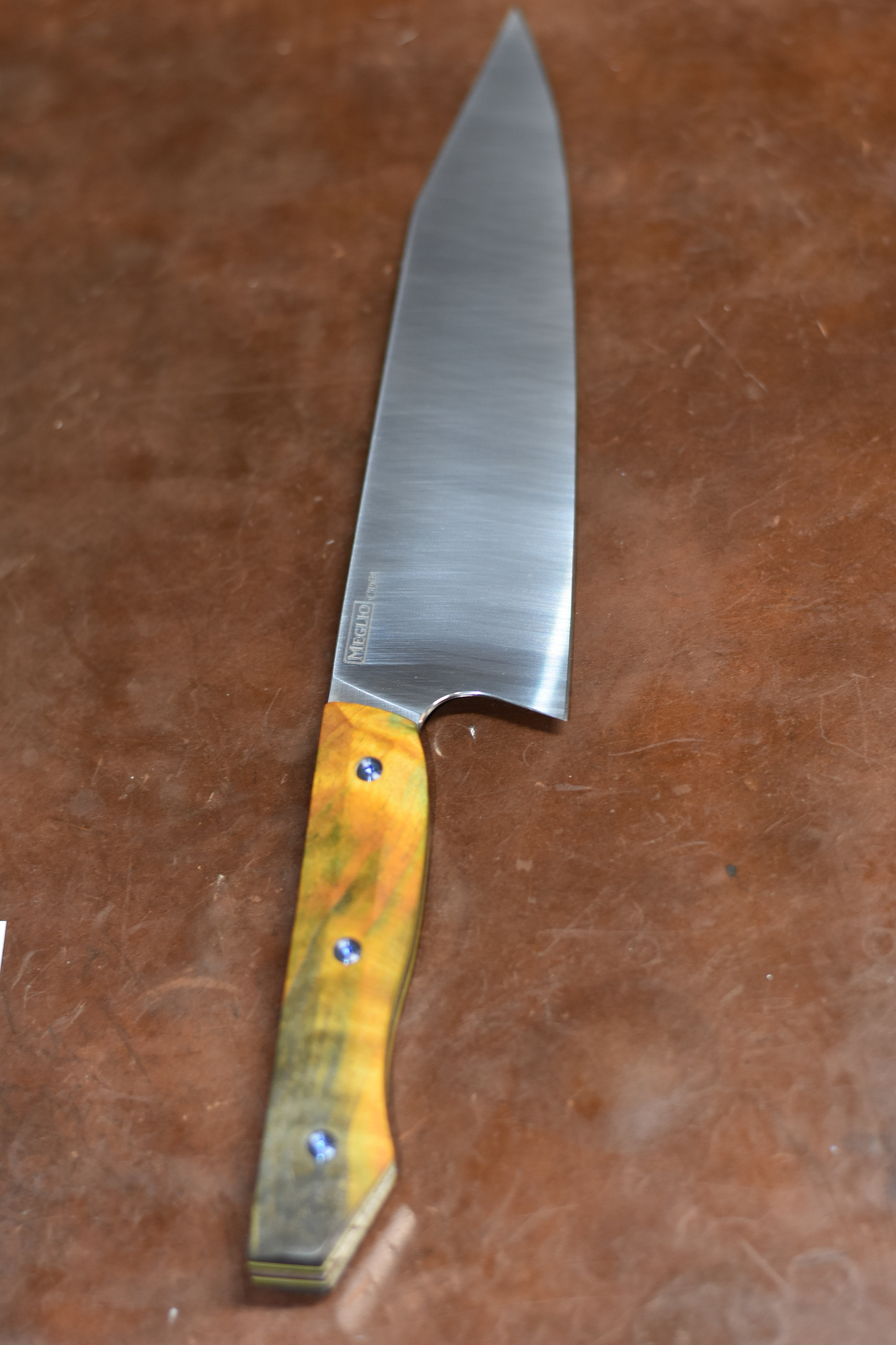 Meglio Semi-Custom 8 inch Kiritsuke cd#1 - Birch