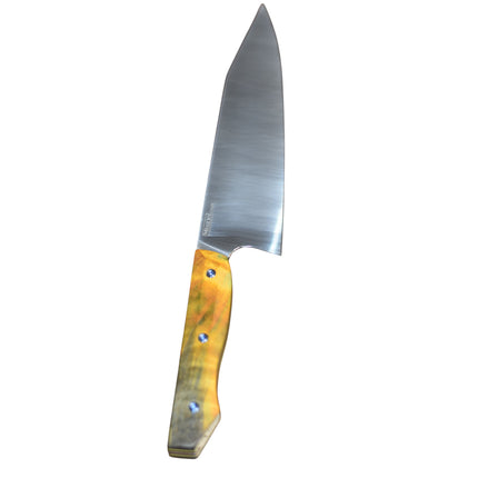 Meglio Semi-Custom 8 inch Kiritsuke cd#1 - Birch by Meglio Knives