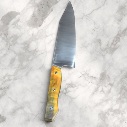 Meglio Semi-Custom 8 inch Kiritsuke cd#1 - Birch by Meglio Knives