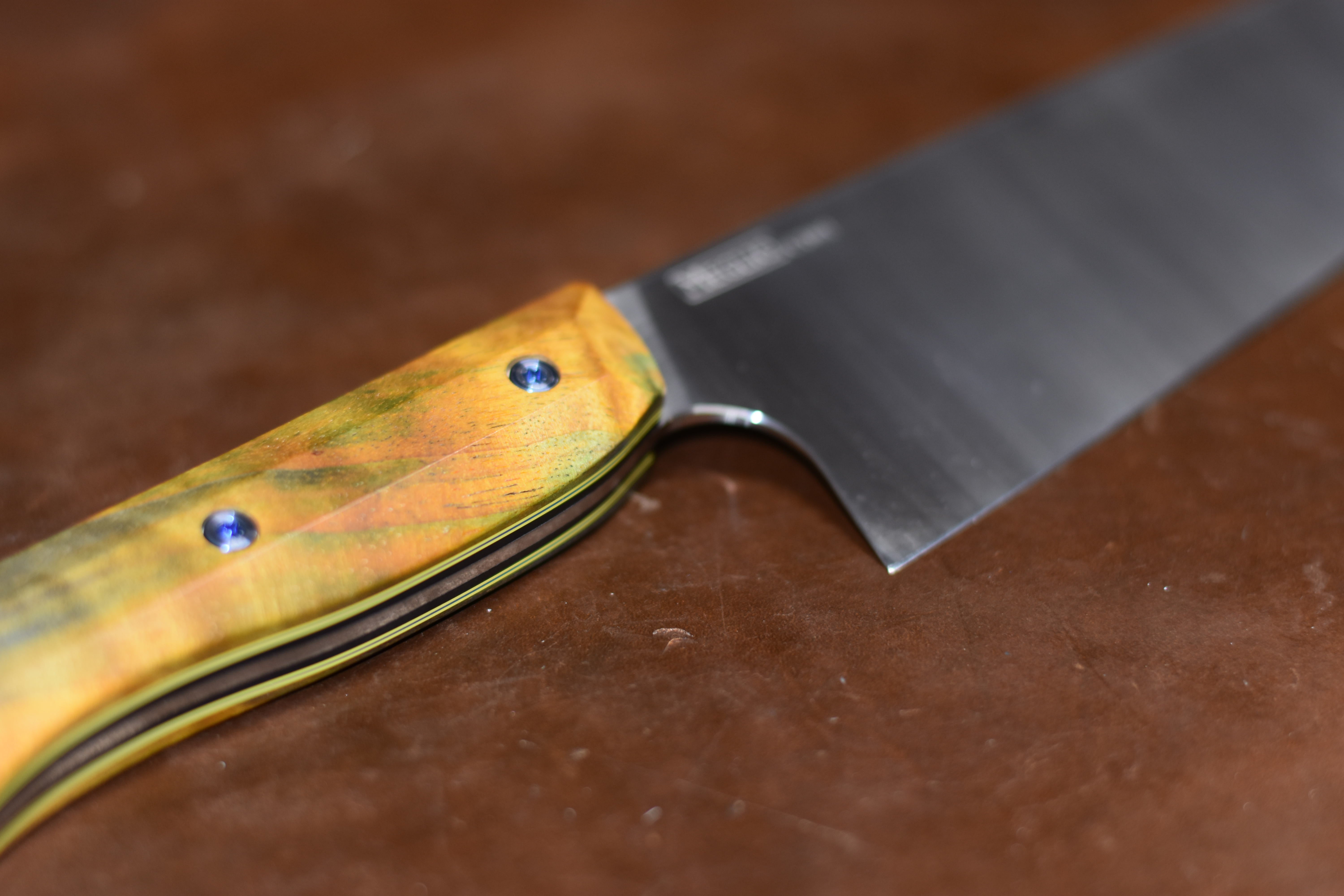 Meglio Semi-Custom 8 inch Kiritsuke cd#1 - Birch